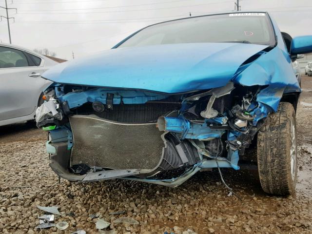 JHMZE2H70AS015382 - 2010 HONDA INSIGHT BLUE photo 9