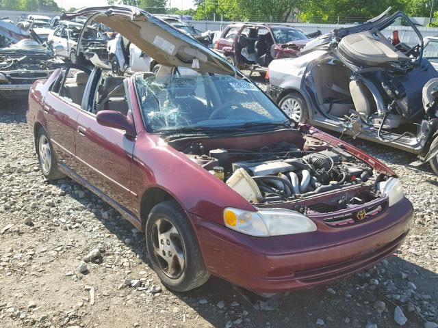 1NXBR18E0WZ042928 - 1998 TOYOTA COROLLA VE MAROON photo 1