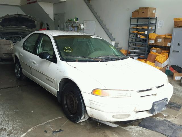 1B3EJ56H7WN189563 - 1998 DODGE STRATUS ES WHITE photo 1