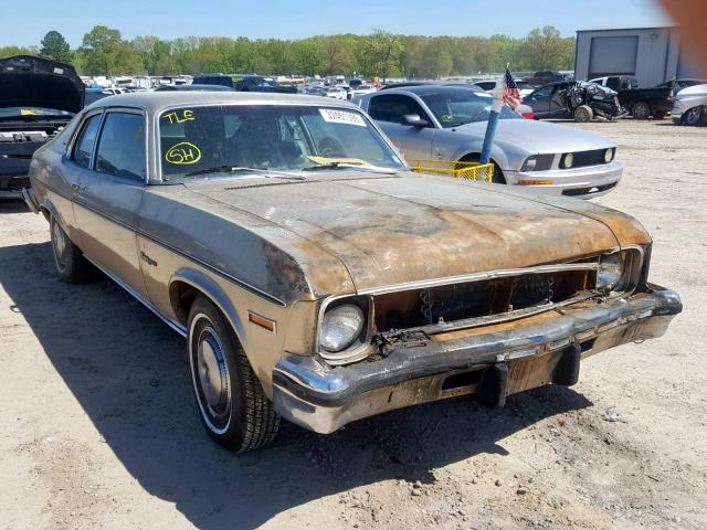 1Y17H4K130434 - 1974 CHEVROLET NOVA GOLD photo 1