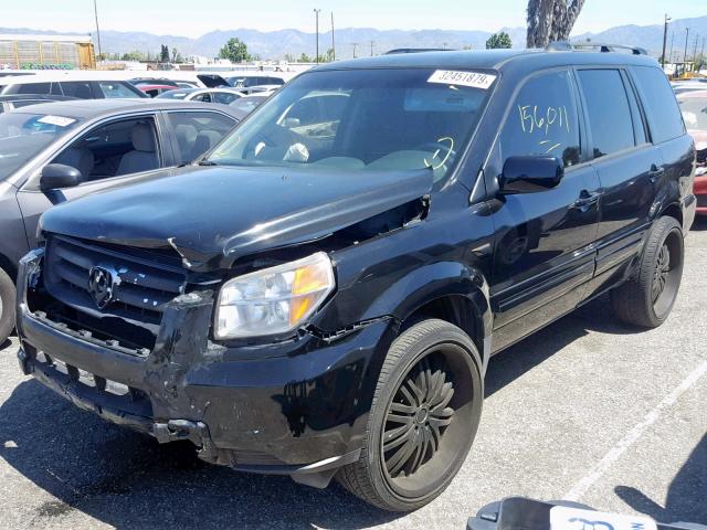 5FNYF28298B014902 - 2008 HONDA PILOT VP BLUE photo 2