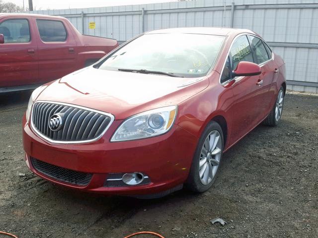 1G4PR5SK0D4158316 - 2013 BUICK VERANO CON RED photo 2