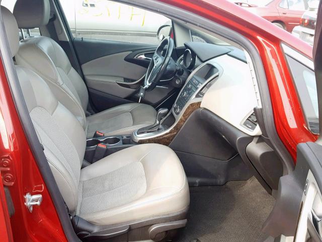 1G4PR5SK0D4158316 - 2013 BUICK VERANO CON RED photo 5