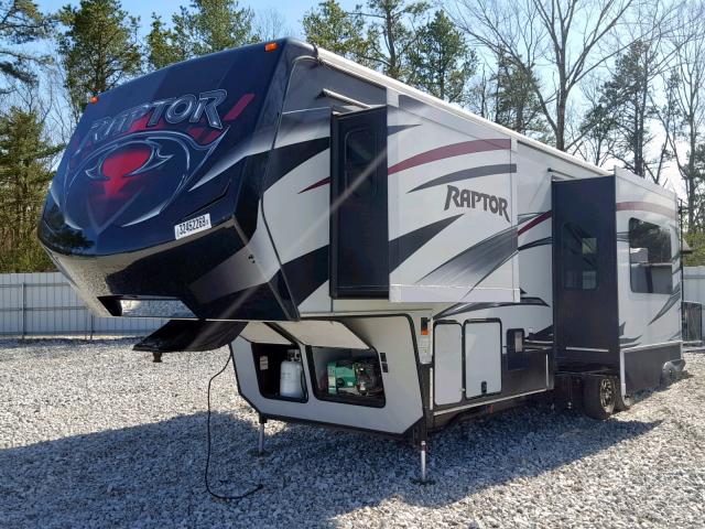 4YDF30029FR801000 - 2015 KEYSTONE RAPTOR GRAY photo 2