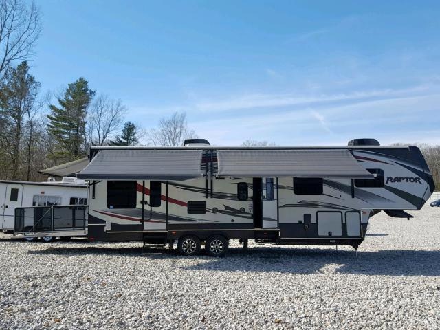 4YDF30029FR801000 - 2015 KEYSTONE RAPTOR GRAY photo 8