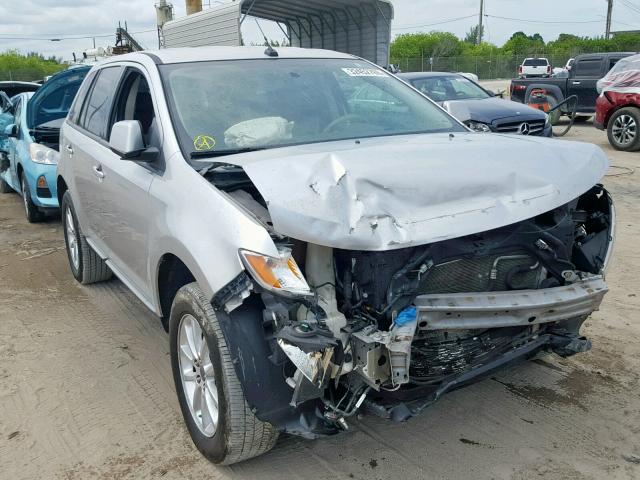 2FMDK3JCXABA97452 - 2010 FORD EDGE SEL SILVER photo 1