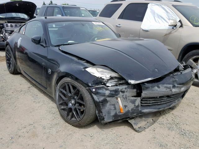 JN1AZ34EX5M653813 - 2005 NISSAN 350Z COUPE BLACK photo 1