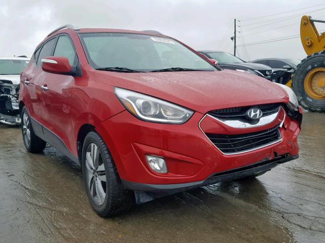 KM8JU3AG7FU058948 - 2015 HYUNDAI TUCSON LIM RED photo 1