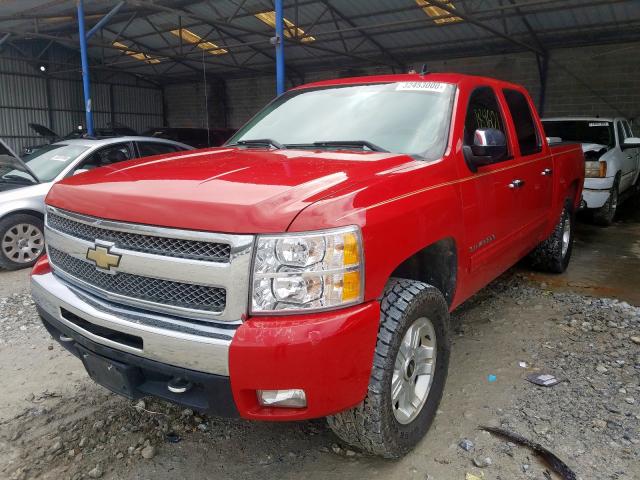 3GCRKSE36AG167928 - 2010 CHEVROLET SILVERADO K1500 LT  photo 2