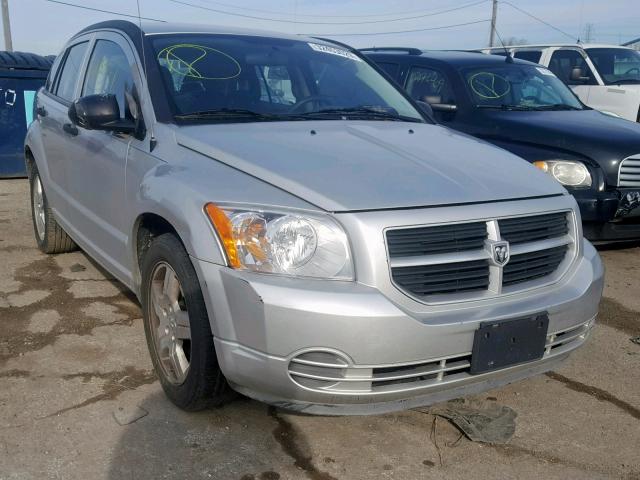 1B3HB28B68D782177 - 2008 DODGE CALIBER SILVER photo 1