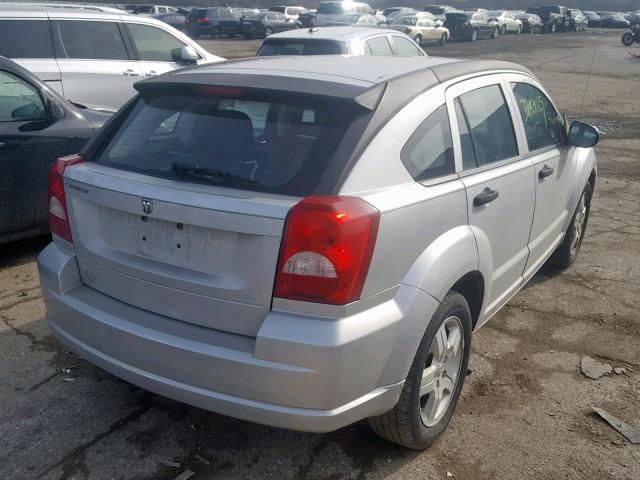 1B3HB28B68D782177 - 2008 DODGE CALIBER SILVER photo 4