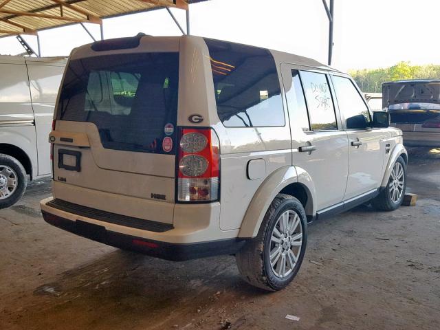 SALAG2D4XBA554032 - 2011 LAND ROVER LR4 HSE WHITE photo 4