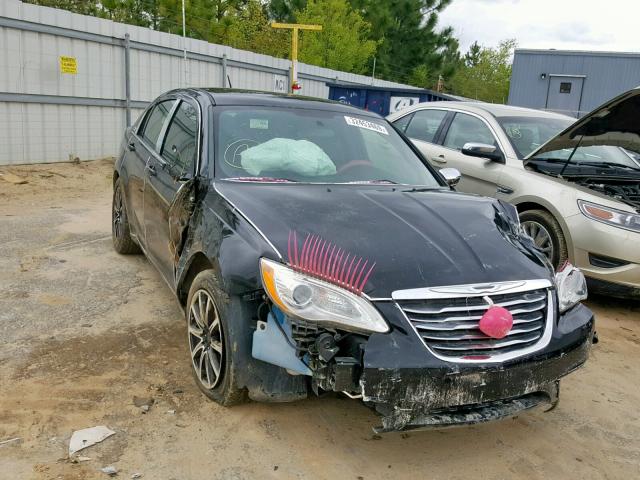 1C3CCBAB9CN166920 - 2012 CHRYSLER 200 LX BLACK photo 1