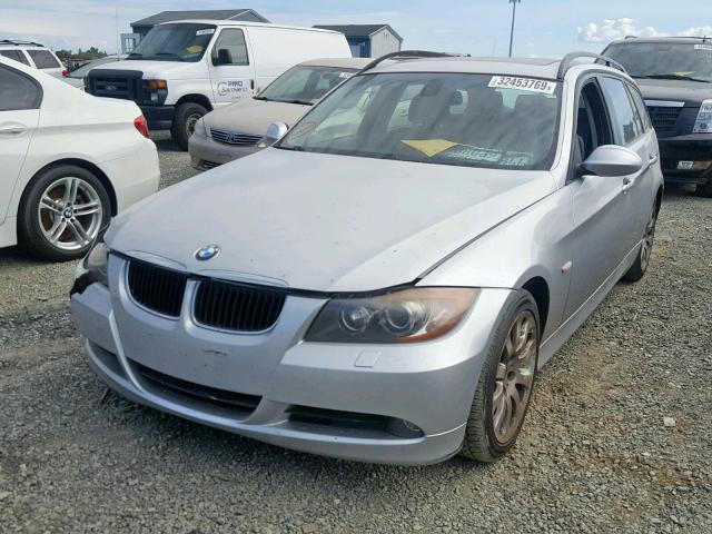 WBAVT73557FZ36911 - 2007 BMW 328 XIT GRAY photo 2