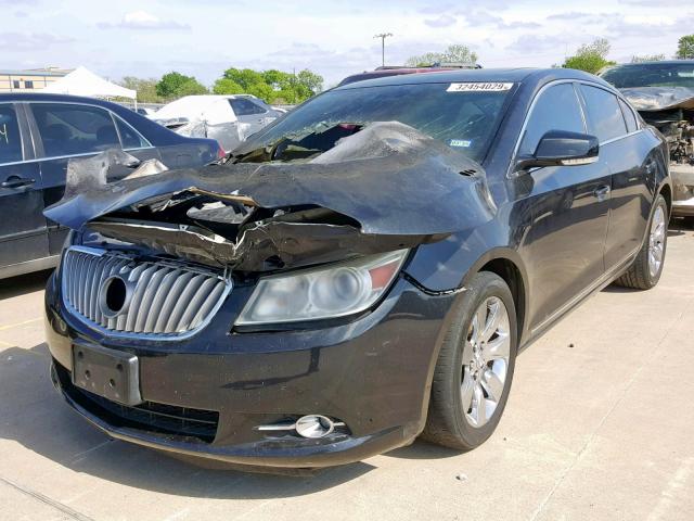 1G4GE5EV4AF263233 - 2010 BUICK LACROSSE C BLACK photo 2