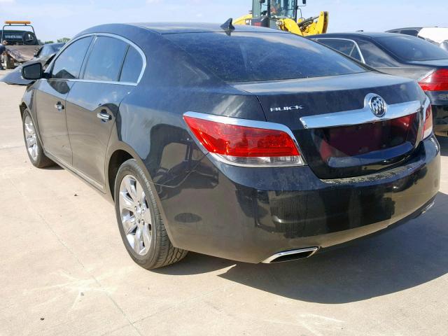 1G4GE5EV4AF263233 - 2010 BUICK LACROSSE C BLACK photo 3