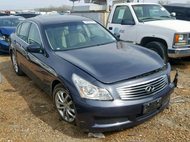 JNKCV61F09M054648 - 2009 INFINITI G37 GRAY photo 1