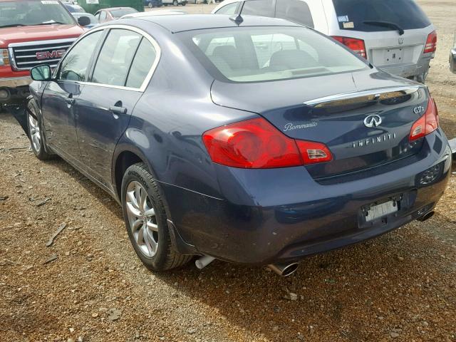 JNKCV61F09M054648 - 2009 INFINITI G37 GRAY photo 3