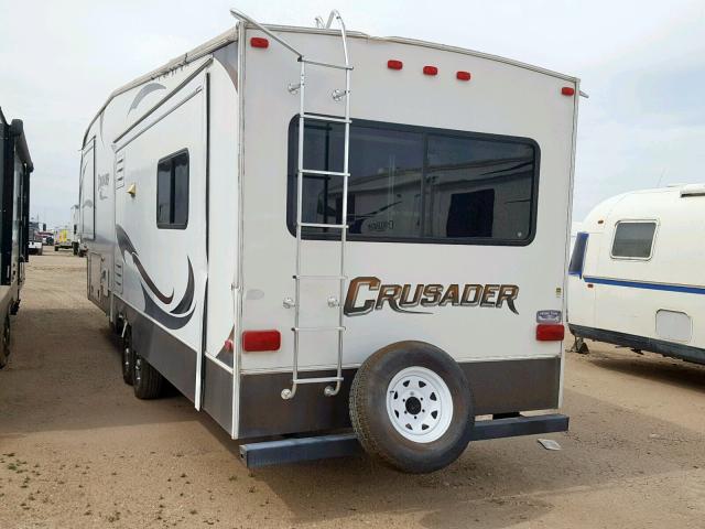 5ZT3CSYB5DD112246 - 2013 WILDWOOD CRUSADER WHITE photo 3