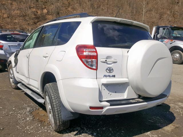 2T3DF4DV1CW210586 - 2012 TOYOTA RAV4 LIMIT WHITE photo 3