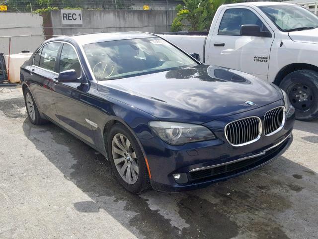 WBAKB83569CY59773 - 2009 BMW 750 LI BLUE photo 1