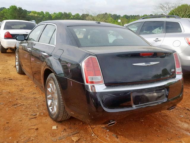 2C3CCACGXCH223931 - 2012 CHRYSLER 300 LIMITE BLACK photo 3