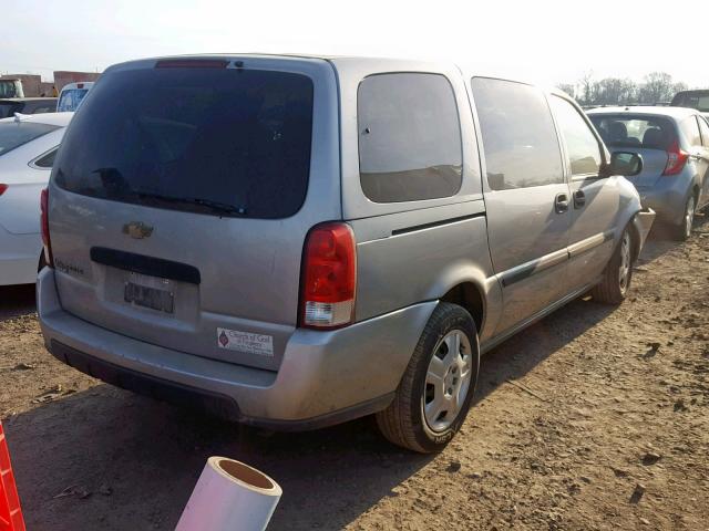 1GNDV23197D106685 - 2007 CHEVROLET UPLANDER L 银色 照片 4