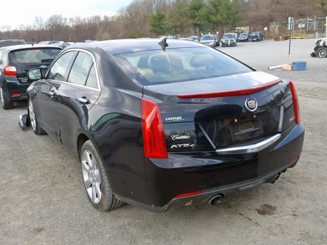 1G6AG5RX0E0153355 - 2014 CADILLAC ATS BLACK photo 3