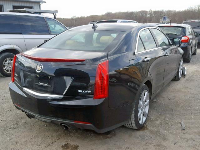 1G6AG5RX0E0153355 - 2014 CADILLAC ATS BLACK photo 4