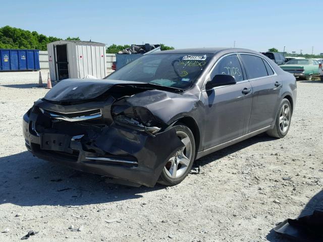 1G1ZC5EB2AF207230 - 2010 CHEVROLET MALIBU 1LT 灰色 照片 2