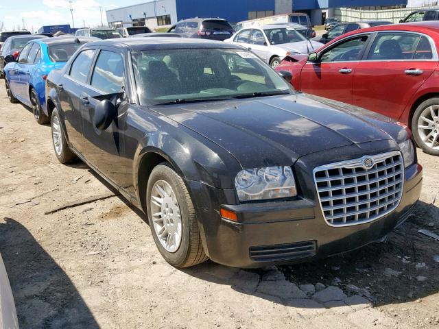 2C3KA43R97H852073 - 2007 CHRYSLER 300 BLACK photo 1