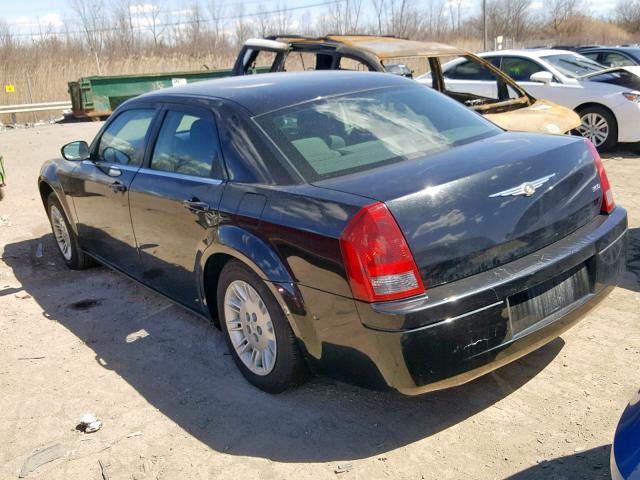 2C3KA43R97H852073 - 2007 CHRYSLER 300 BLACK photo 3