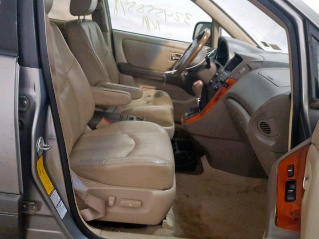 JTJHF10U810213335 - 2001 LEXUS RX 300 GRAY photo 5