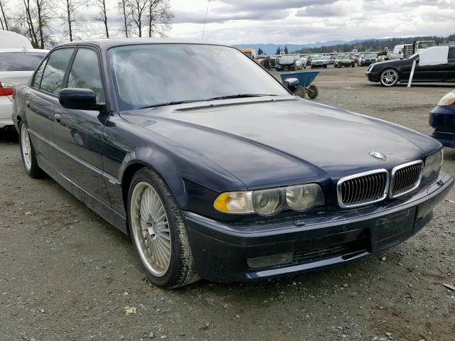 WBAGJ034X1DD74359 - 2001 BMW 750 IL BLACK photo 1