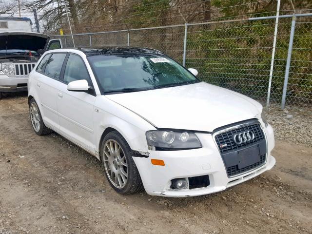 WAUKD78P47A116116 - 2007 AUDI A3 S-LINE WHITE photo 1