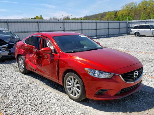 JM1GJ1U52G1411864 - 2016 MAZDA 6 SPORT RED photo 1