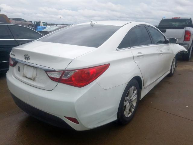 5NPEB4AC9EH878228 - 2014 HYUNDAI SONATA GLS  photo 4