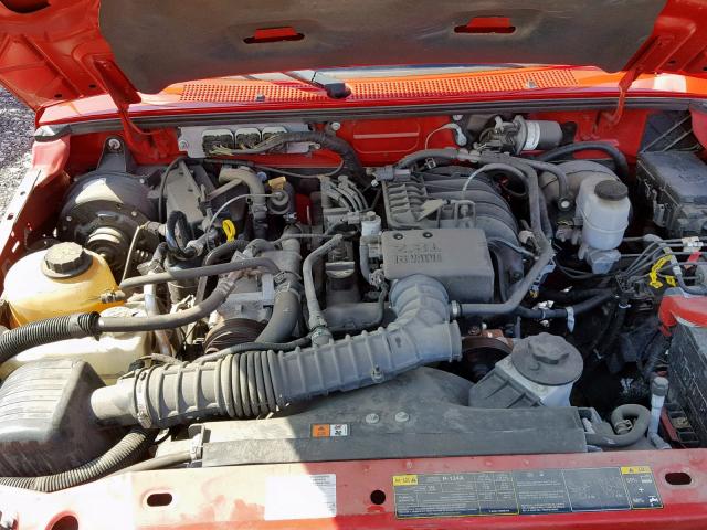 1FTKR1AD2BPA99954 - 2011 FORD RANGER RED photo 7