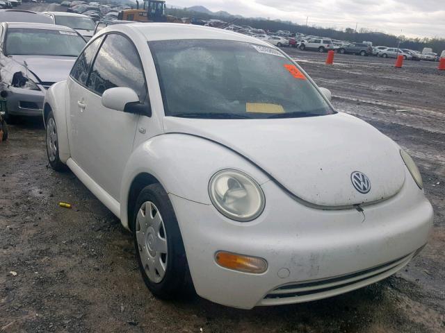 3VWBS21C81M407129 - 2001 VOLKSWAGEN NEW BEETLE თეთრი ფოტო 1