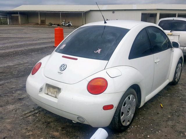 3VWBS21C81M407129 - 2001 VOLKSWAGEN NEW BEETLE თეთრი ფოტო 4