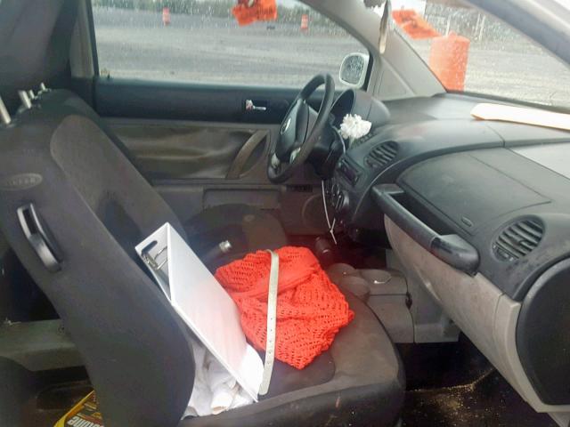 3VWBS21C81M407129 - 2001 VOLKSWAGEN NEW BEETLE თეთრი ფოტო 5