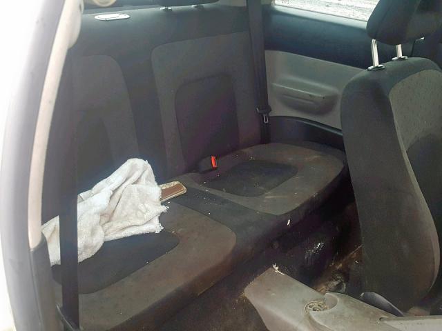 3VWBS21C81M407129 - 2001 VOLKSWAGEN NEW BEETLE თეთრი ფოტო 6