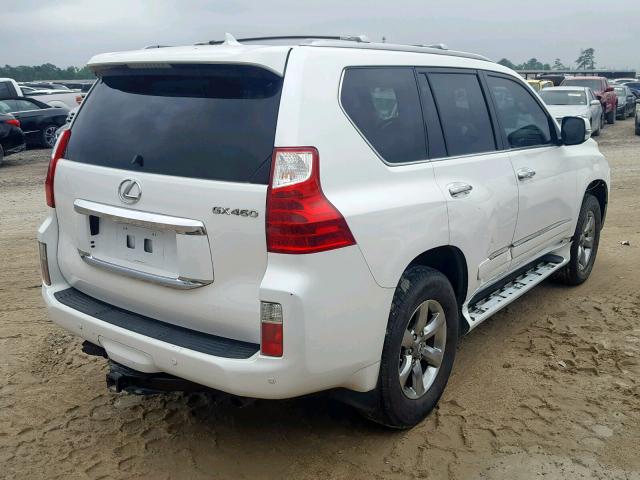 JTJJM7FX6D5056455 - 2013 LEXUS GX PREMIUM WHITE photo 4