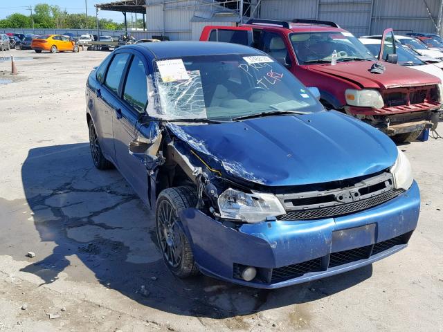 1FAHP36N79W263198 - 2009 FORD FOCUS SES BLUE photo 1