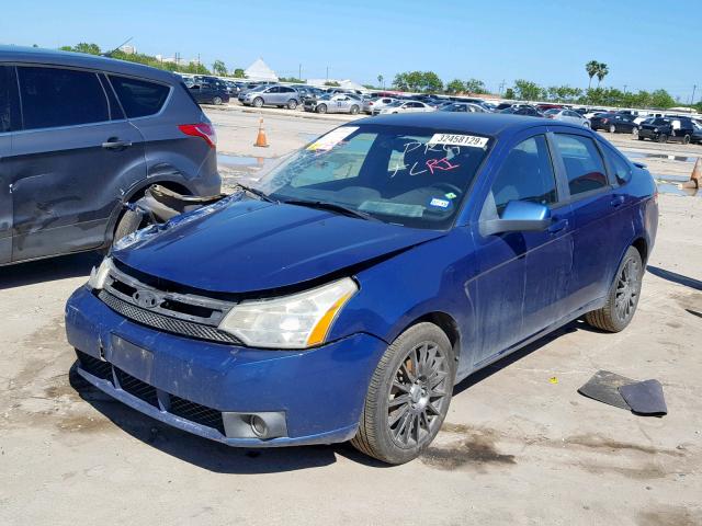 1FAHP36N79W263198 - 2009 FORD FOCUS SES BLUE photo 2