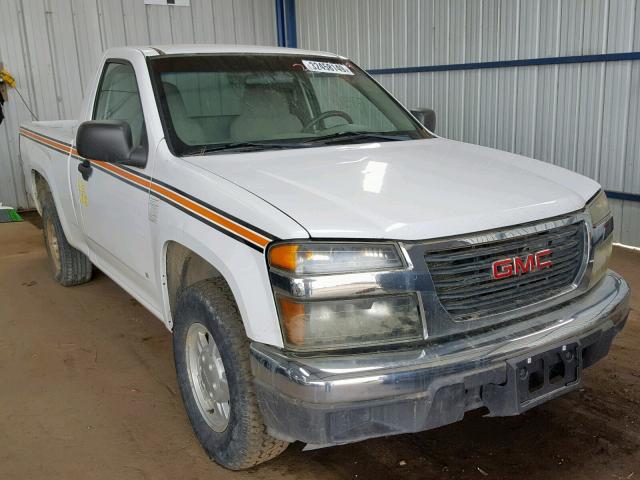 1GTCS149878206345 - 2007 GMC CANYON WHITE photo 1