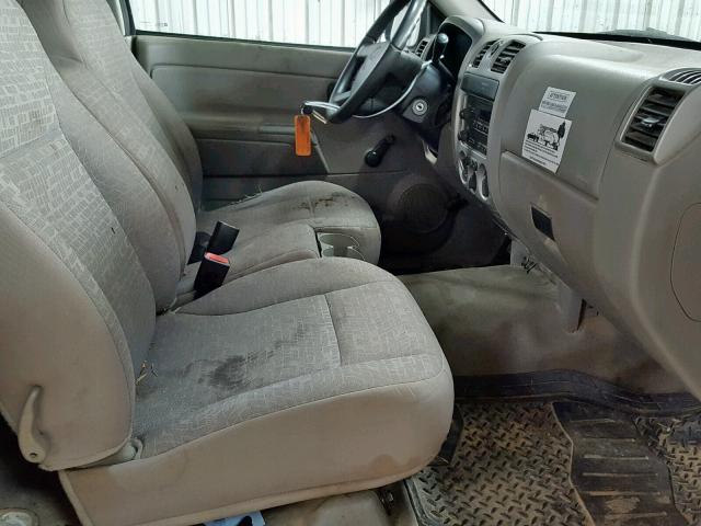 1GTCS149878206345 - 2007 GMC CANYON WHITE photo 5