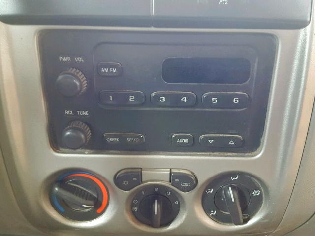 1GTCS149878206345 - 2007 GMC CANYON WHITE photo 9