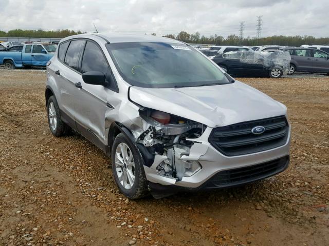 1FMCU0F74HUC59855 - 2017 FORD ESCAPE S SILVER photo 1