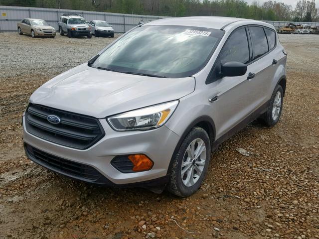 1FMCU0F74HUC59855 - 2017 FORD ESCAPE S SILVER photo 2